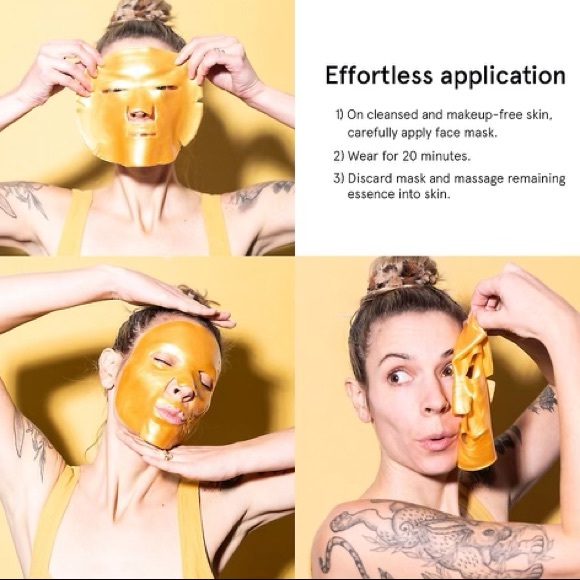 6 Pack Grace & Stella Energy drink Anti Wrinkle Collagen Face Masks - Picture 2 of 5